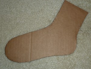 DIY Sock Blocker step 3