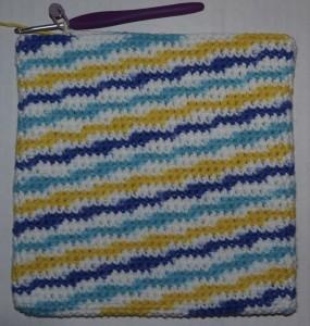 Round 38 free crochet hot pad pattern