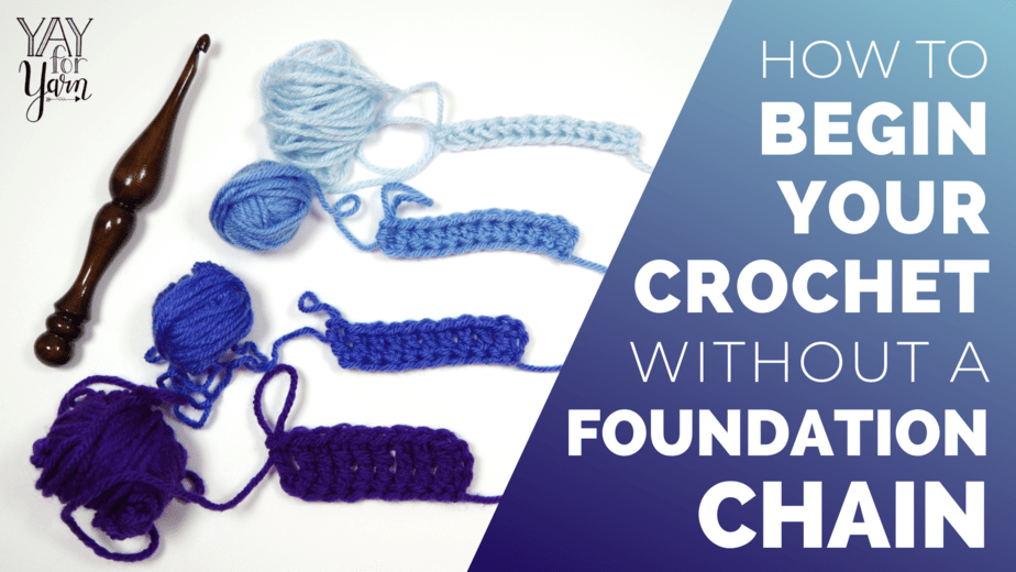 How to Begin Your Crochet without a Foundation Chain