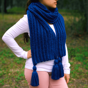 crochet super scarf free pattern