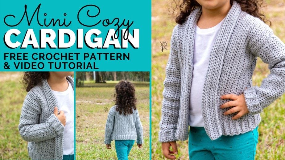 Round Yoke Sweater - FREE Crochet Pullover Pattern by Yay For Yarn