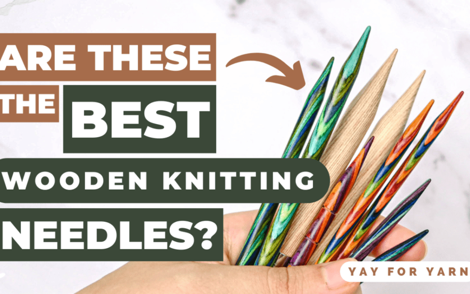 Are These The BEST Wooden Knitting Needles? KnitPicks Options Laminated Birch Knitting Needle Review