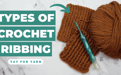 2 Types of Crochet Ribbing Stitches – How to Crochet Ribbing for Beginners