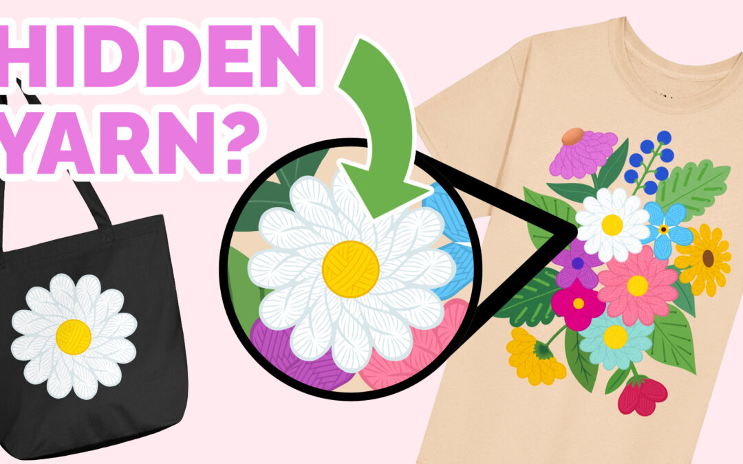 Unbox my NEW Floral Yarn-Themed Merch With Me! Unique Gift Ideas for Knitters & Crocheters